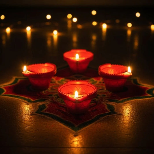 LED Light Water Sensor Diyas (Pack of 6/12/18/24)