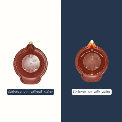 LED Light Water Sensor Diyas (Pack of 6/12/18/24)